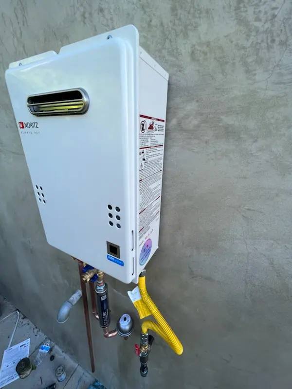 Tankless water heater installation for Lino Lakes homes